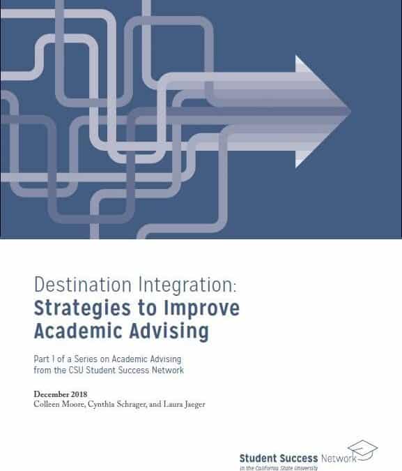 Destination Integration: Strategies to Improve Academic Advising
